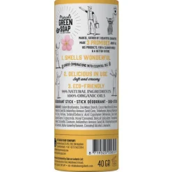 Marcel's Green Soap Vanilla & Cherry Blossom Deodorant Stick 40 Gram