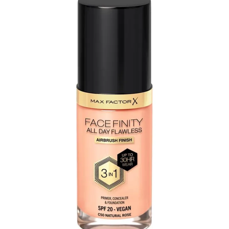 Max Factor Facefinity Foundation Natural Rose/C50 30 ML