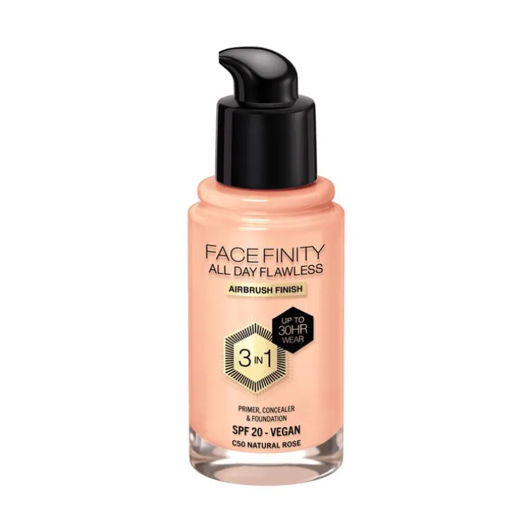 Max Factor Facefinity Foundation Natural Rose/C50 30 ML
