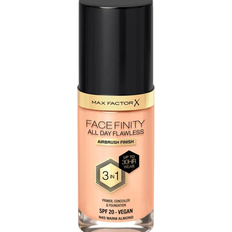 Max Factor Facefinity Foundation Warm Almond/C45 30 ML