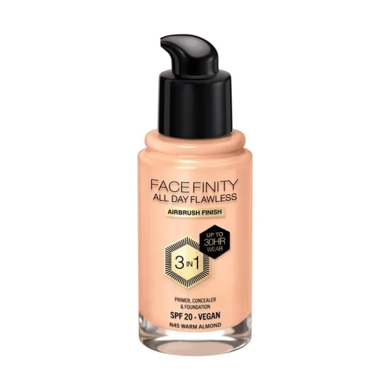Max Factor Facefinity Foundation Warm Almond/C45 30 ML