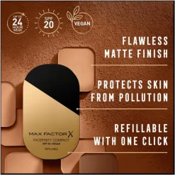 Max Factor Facefinity Reusable Compact powder Refill 006 Golden