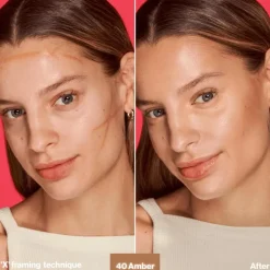 Max Factor Glow Framer bronzer en highlighter - Bruin - 40 Amber