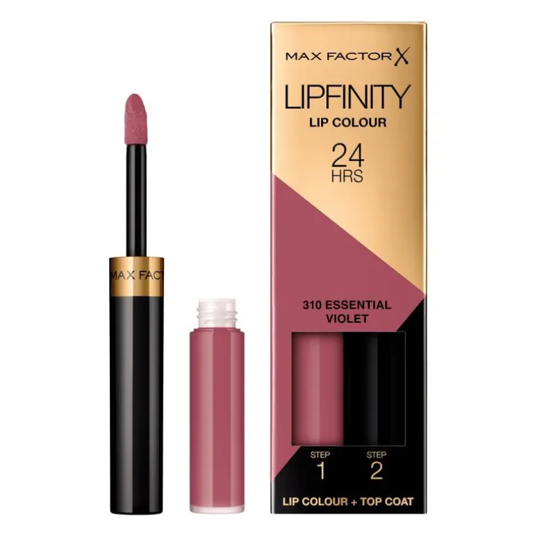 Max Factor Lipfinity Lip Colour Lipstick 310 Essential Violet