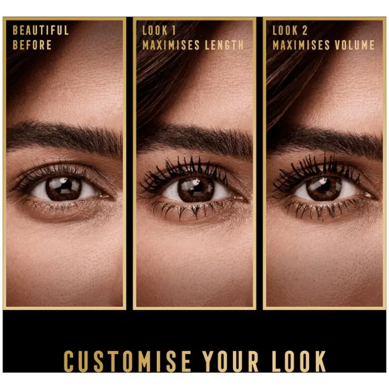 Max Factor Masterpiece 2In1 Lash Wow Mascara 01 Black