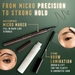 Max Factor Masterpiece Micro Brow Marker - Bruin - 60 Deep Brown