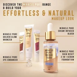 Max Factor Miracle Pure Golden Glow Bronzer 001 Light To Medium 15 ML