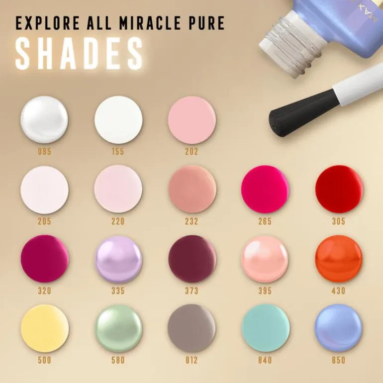 Max Factor Miracle Pure Nagellak - Oranje - 430 Bold Jasper