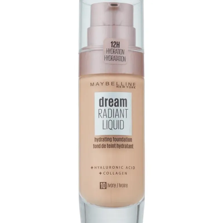 Maybelline - Dream Satin Liquid - 10 Porcel Ivory - Foundation SPF13