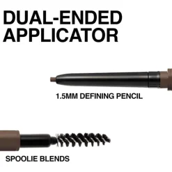 Maybelline New York Brow Ultra Slim Wenkbrauwpotlood 6 Black Brown 4,19 GR