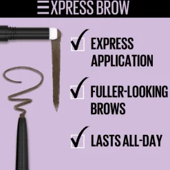 Maybelline New York Express Brow Duo Bruin Wenkbrauwpotlood 05 Black Brown