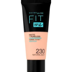 Maybelline New York Fit Me Matte + Poreless Foundation 230 Natural Buff 30 ML