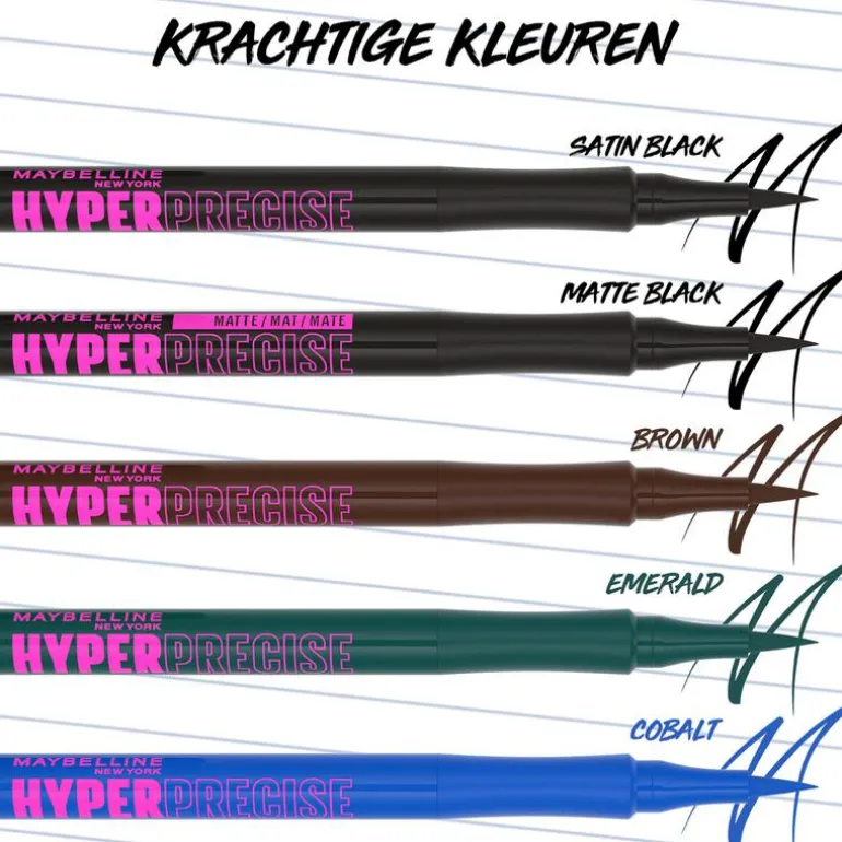 Maybelline New York Hyper Precise All Day Liquid Eyeliner 730 Jungle Emerald