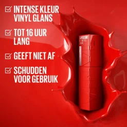 Maybelline New York SuperStay Vinyl Ink Lipstick 10 Lippy 4,2 ML