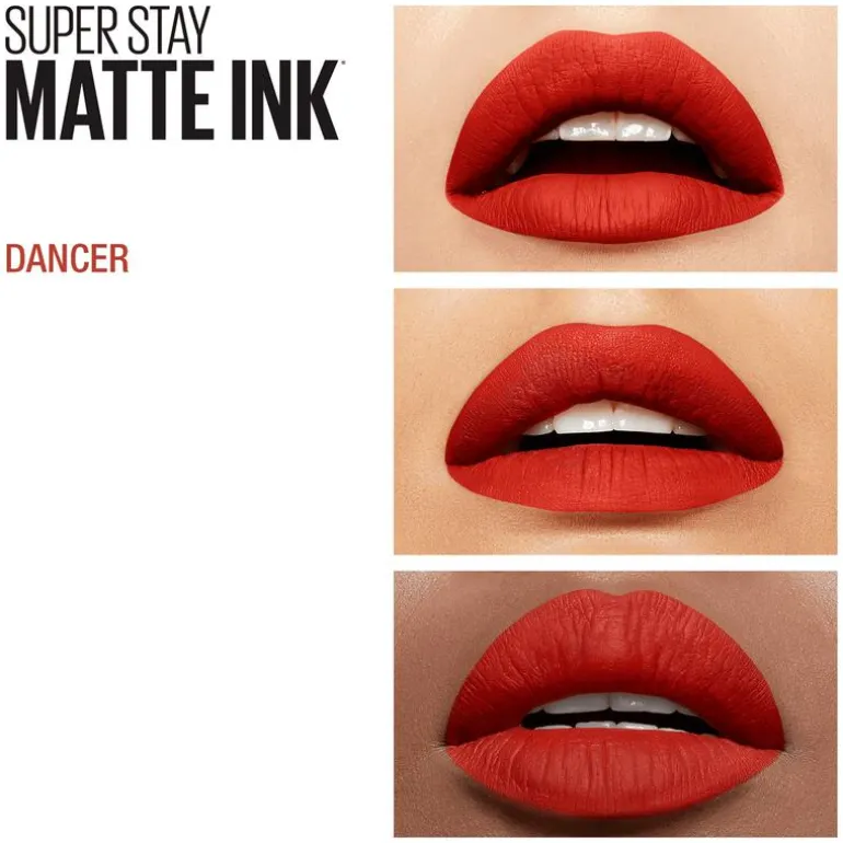 Maybelline New York Superstay Matte Ink Lippenstift 118 Dancer