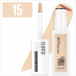 Maybelline New York SuperStay 30H Active Wear Concealer 15 Light 10 ML