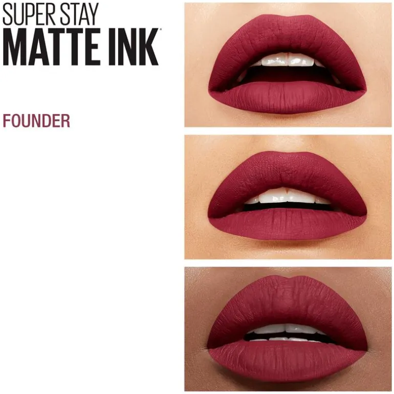 Maybelline New York Superstay Matte Ink Lippenstift 115 Founder