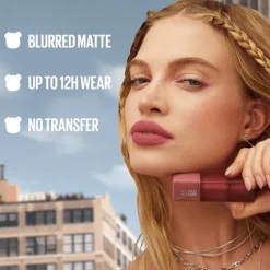 Maybelline New York Teddy Tint Lipstick 10 Current Mood