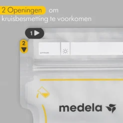 Medela Moedermelkbewaarzakjes met schenktuit 25 stuks
