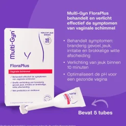 Multi-Gyn FloraPlus Bij Vaginale Schimmel 5X5 ML