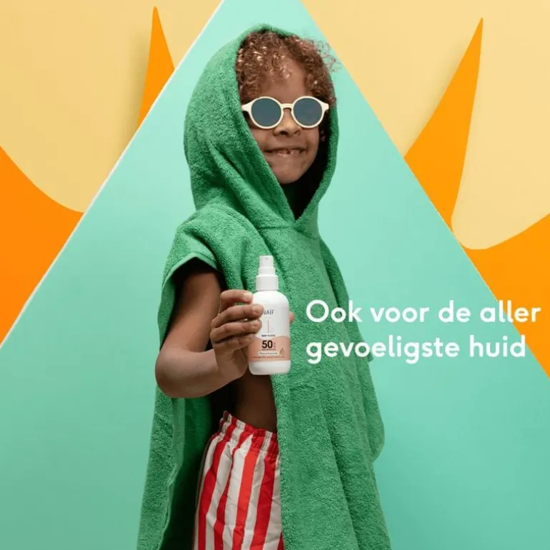 Naïf Baby & Kids Zonnebrandspray Parfumvrij SPF50 100 ML