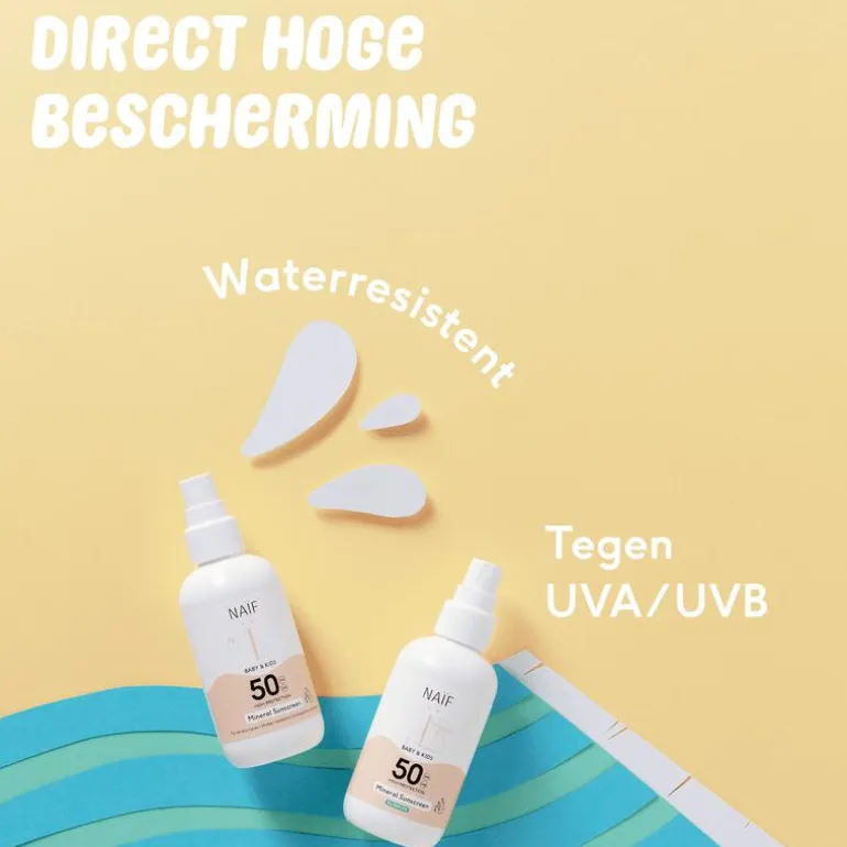 Naïf Zonnebrand Spray Baby & Kids SPF50 100 ML