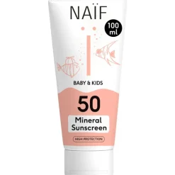 Naïf Zonnebrandcrème Baby & Kids SPF50 100 ML