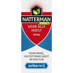 Natterman Direct Voor Alle Hoest Suikervrij Siroop 120ML