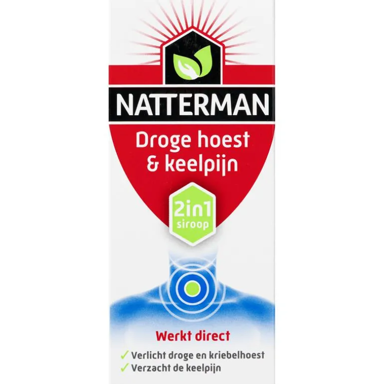 Natterman Droge Hoest & Keelpijn 150 ML