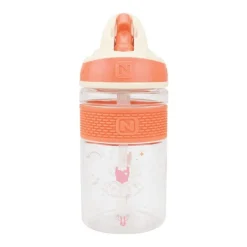 Nûby 2N1 Beker met Harde Tuit uit Tritan Roze 3+ J 360 ML