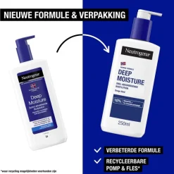 Neutrogena Noorse Formule Deep Moisture Bodylotion 250 ML