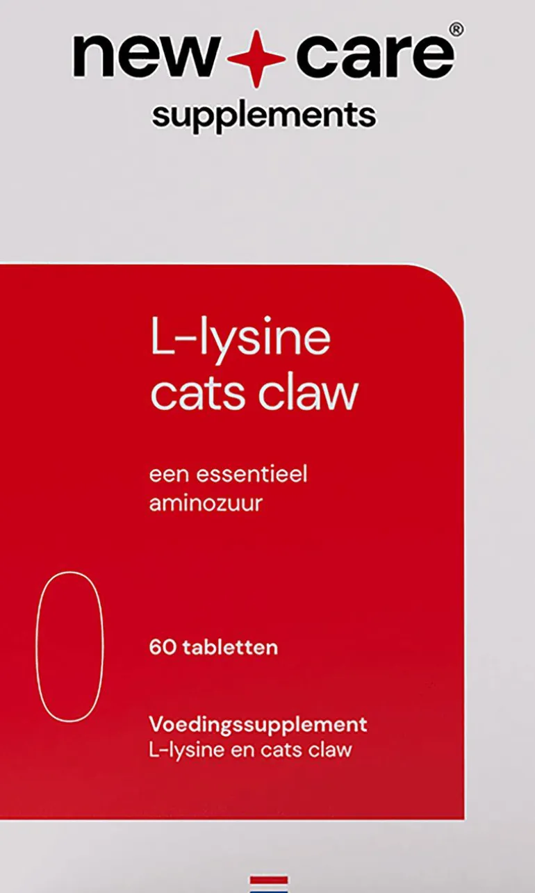 NewCare L-Lysine Cats Claw Tabletten 60 stuks