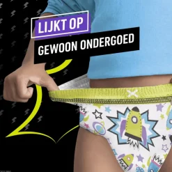 Ninjamas Pants Luierbroekjes Jongen Maat 7 4-7 Jaar 10 Stuks