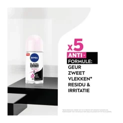 NIVEA Black & White Invisible Original Deodorant Roller 50 ML