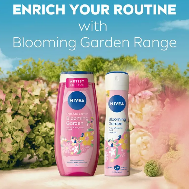 NIVEA Blooming Garden Douchegel 250 ml