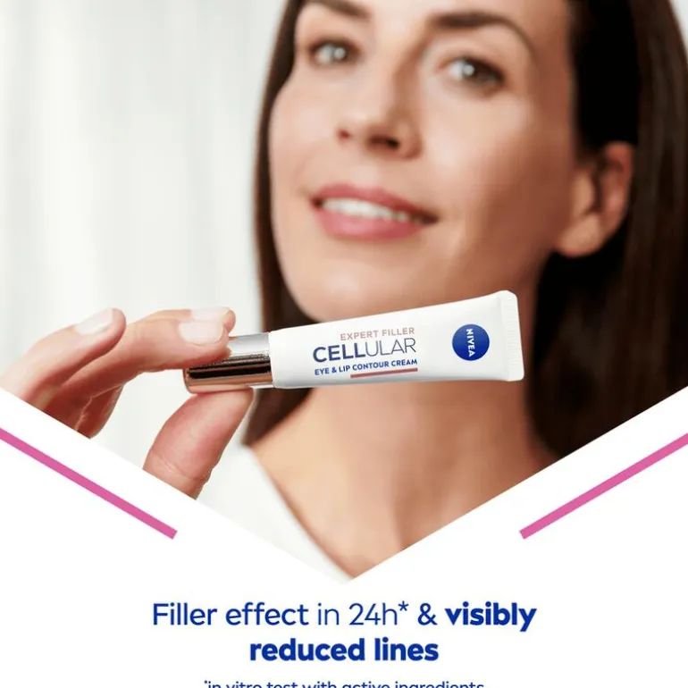 NIVEA Cellular Hyaluron Anti-Age Oogcontour Crème 15 ML