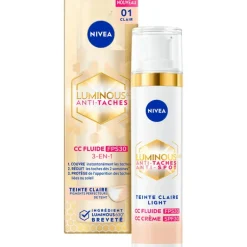 NIVEA Cellular Luminous630 CC Fluid SPF30 Light 40 ML
