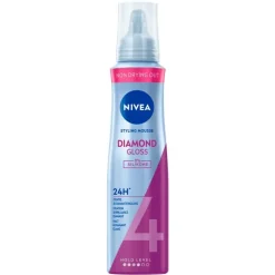 NIVEA Diamond Gloss Care Styling Mousse Extra Sterk 150 ML