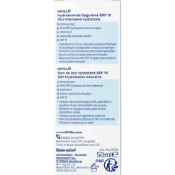 NIVEA Essentials +24h Hydraterende Dagcrème SPF15 50 ML