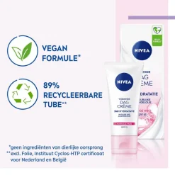 NIVEA Essentials +24h Voedende Dagcrème SPF15 50 ML