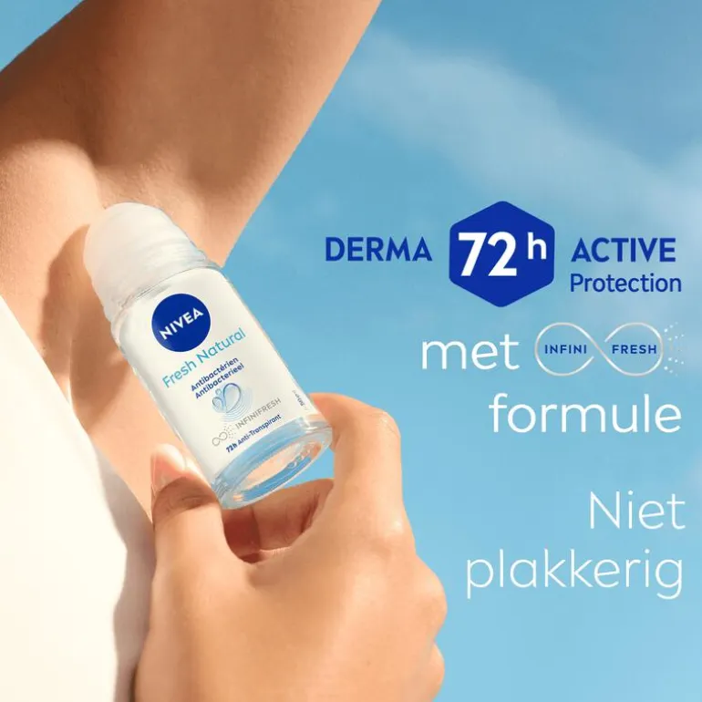 NIVEA Fresh Natural Deodorant Roller 50 ML