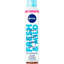 NIVEA Fresh Revive 3-In-1 Droogshampoo Voor Donker Haar 200 ML