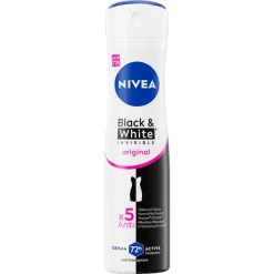NIVEA Invisible Black & White Original Deodorant Spray 150 ML