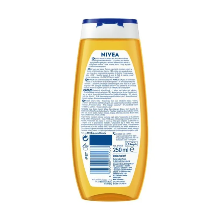NIVEA Love Sunshine Douchegel 250 ML