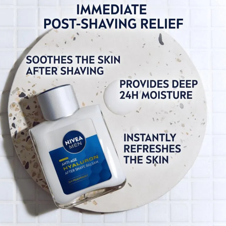NIVEA MEN Active Age Hyaluron Aftershave Balsem Anti-Age 75 ML
