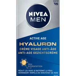 NIVEA MEN Active Age Vochtinbrengende Dagcrème SPF 15 Oudere Huid 50 ML
