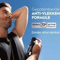 NIVEA MEN Black & White Invisible Deodorant Spray 200 ML