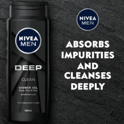 NIVEA MEN Deep Clean 3-in-1 Douchegel 500 ML