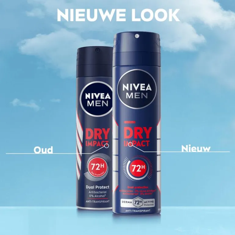 NIVEA MEN Dry Impact Deodorant Spray 150 ML