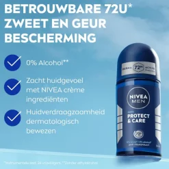 NIVEA MEN Protect & Care Deodorant Roller 50 ML
